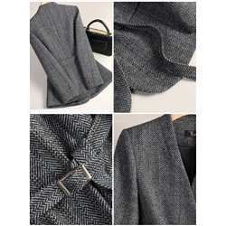 Элегантный костюм Пиджак + брюки из смесовой шерсти