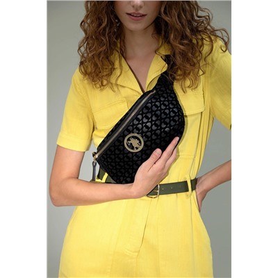 Kadın Siyah Bel Çantası