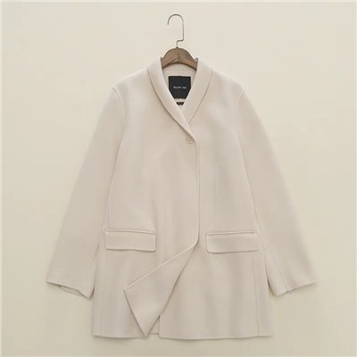 Элегантное нежное шерстяное женское пальто для шикарных образов МАССИМО Д