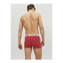 Jack & Jones Logo Detayli 3'lü Boxer Paketi- Rikki