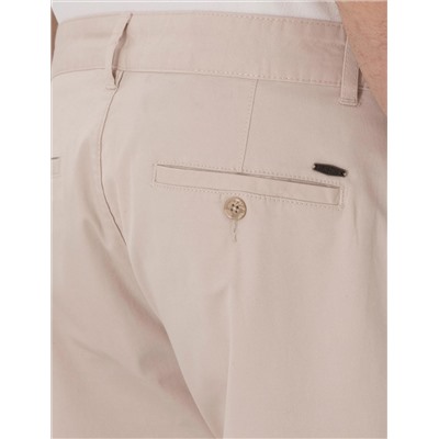 Bej Regular Fit Basic Kanvas Pantolon