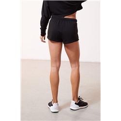 Шорты с высокой талией Stela, черные