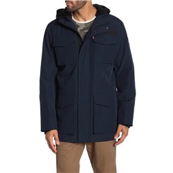 Levi's Hooded Drawcord Waist Parka Jacket