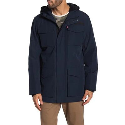 Levi's Hooded Drawcord Waist Parka Jacket