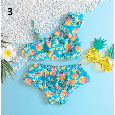 Купальник для девочек. 7 разных моделей (80-120)