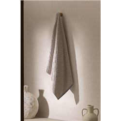 Sault %100 Pamuk Banyo Havlusu - Gri - 70x140 cm