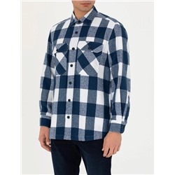 Lacivert Comfort Fit Gömlek Ceket