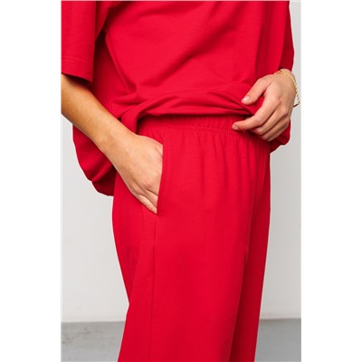 Костюм брючный с футболкой 403RED