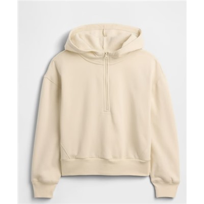 Kids Relaxed Half-Zip Fleece Hoodie