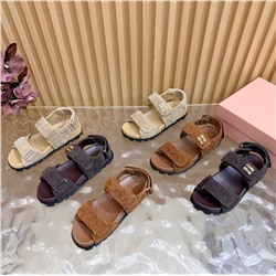 Женские замшевые босоножки  МИ*У МИ*У