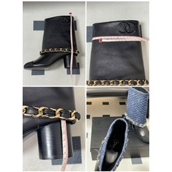 Кому хочется покороче, то есть такие стильные осенние полусапожки   ШАНЕЛ*Ь🩷