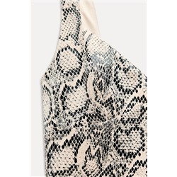 ANIMAL PRINT MINI DRESS