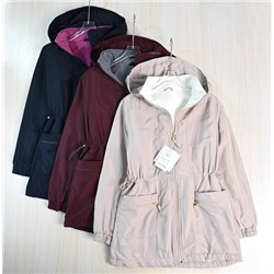 Зимний повседневный тренч