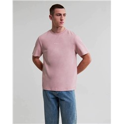 Мужская хлопковая футболка с интересной фактурой