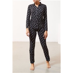 Джоди Ночная Рубашка Черная