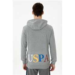 Erkek Gri Melanj Sweatshirt