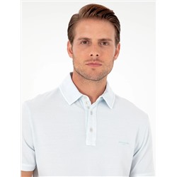 Açık Mavi Slim Fit Tişört
