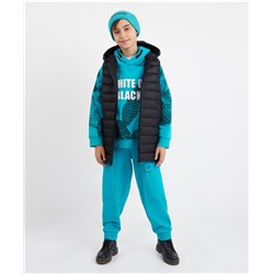 Теплый стёганый жилет с капюшоном ГУЛИВЕ*Р Цена в России со скидкой 6650₽