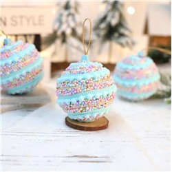 «Конфетные» елочные игрушки-шары    Продаются набором из 3 шт