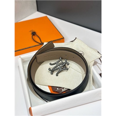 Мужской двухсторонний ремень  Herme*s Kell*y 🧡