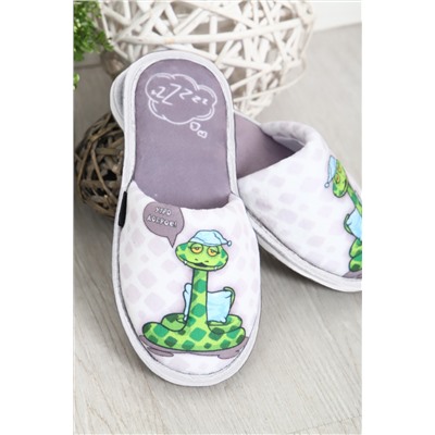 Тапки Утро светлое (белые)