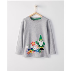 Supersoft Jersey Appliqué Tee