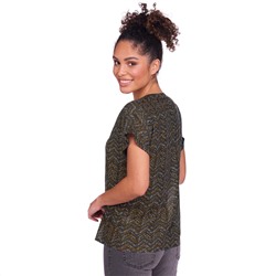 Damen Bluse mit Allover-Print