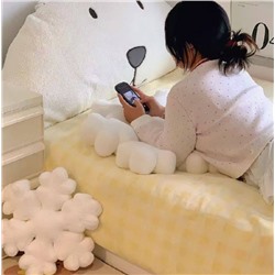 Подушка снежинка. 40 см