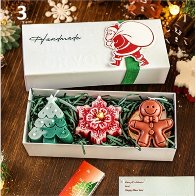 Свечи фигурные. В наборе 3 штуки