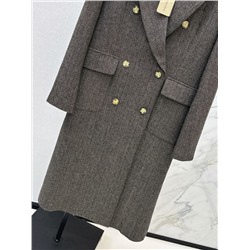 Шикарное длинное пальто высокого класса