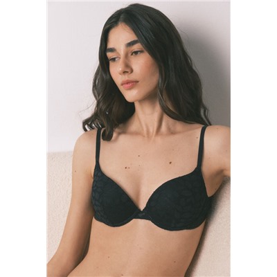 Sujetador GORGEOUS push up encaje negro