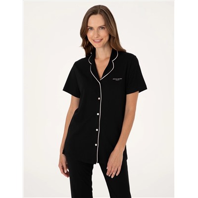 Siyah Pijama Takımı