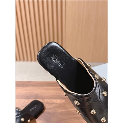 Мюли на плоской подошве  ХЛО*Э