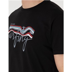 Siyah Kısakol Şortlu Pijama Takımı