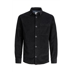 Camisa de terciopelo Negro