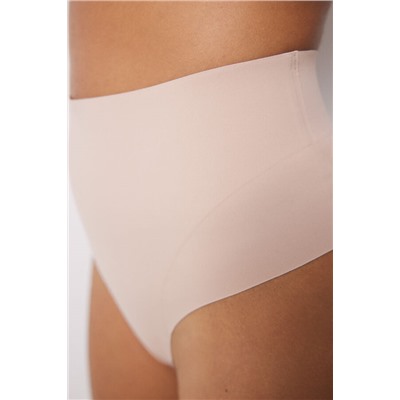 Tanga alta reductor y push up nude
