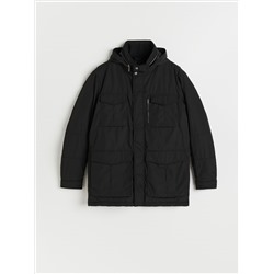 Kapuzenjacke mit Taschen