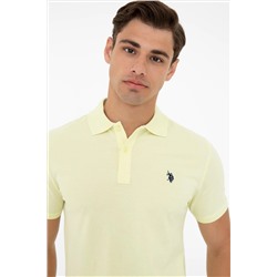 Erkek Su Yeşili Basic Polo Yaka Tişört