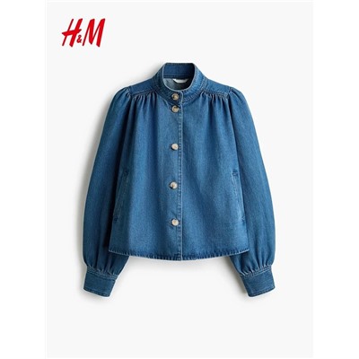 Женская рубашка в ретро стиле на подкладке  Н*М