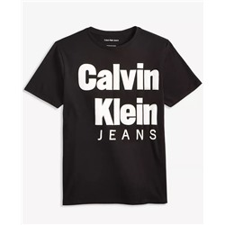 Calvin Klein Big Boys Logo Graphic Short-Sleeve T-Shirt