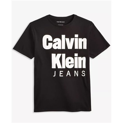 Calvin Klein Big Boys Logo Graphic Short-Sleeve T-Shirt