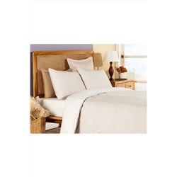 Madame Coco Arjean Tek Kşilik Baskılı Ranforce Nevresim Takımı - Bej NTR-245-8682116786522
