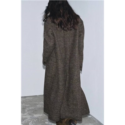 Тонкое пальто из смесовой шерсти  ZAR*A