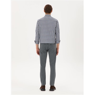 Haki Slim Fit Jean Pantolon