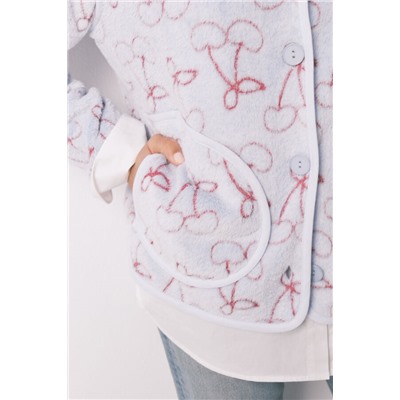 Bata polar pelo Jaquard