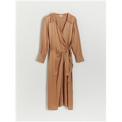 Wickelkleid aus Viskose