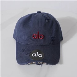 Бейсболка унисекс с потёртостями АЛ*О