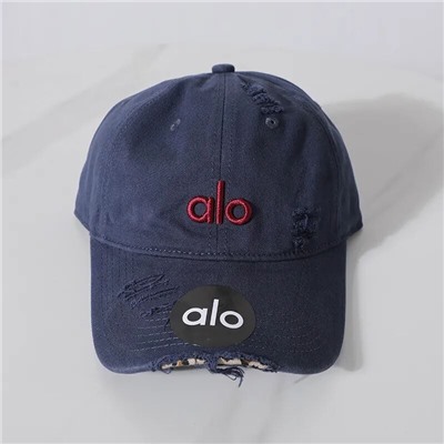 Бейсболка унисекс с потёртостями АЛ*О