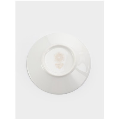 Пара кофейная, 2 перс, 4 пр, фарфор N, белая, с золотистым орнаментом, Golden