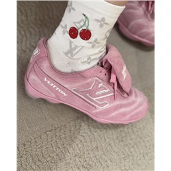 Набор стильных носков Loui*s Vuitto*n x Takash*i Murakam*i унисекс с вышивкой вишни